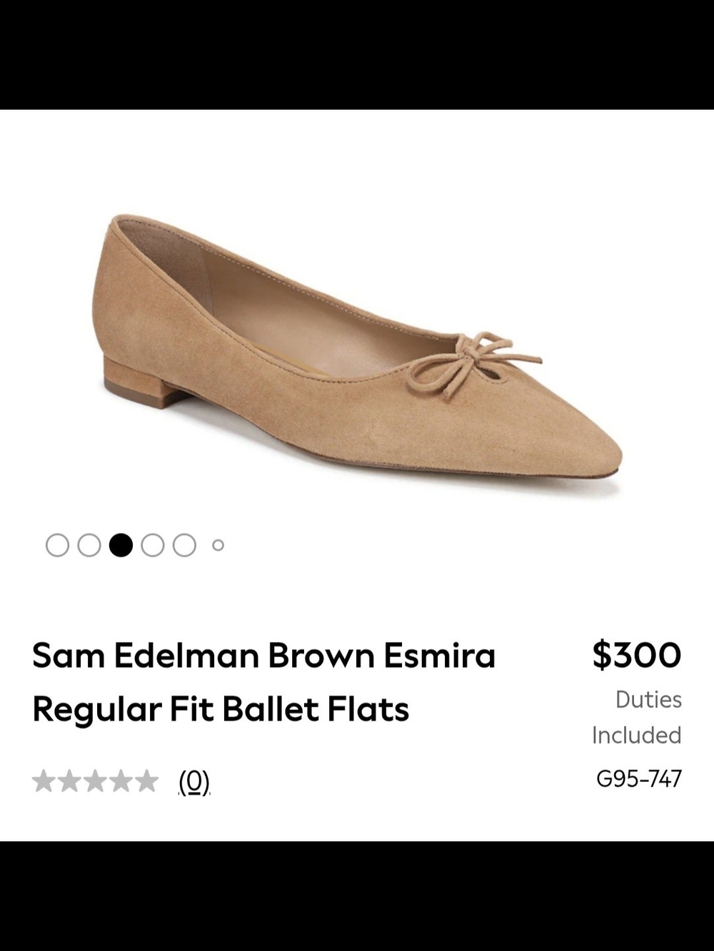 Sam Edelman Esmira Pointed Toe Flats